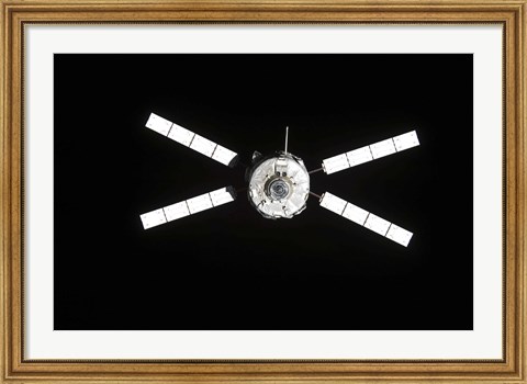 Framed European Space Agency&#39;s Jules Verne Automated Transfer Vehicle Print