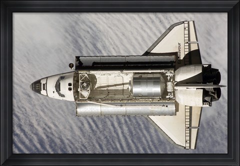 Framed Space Shuttle Endeavour 3 Print