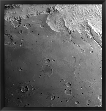 Framed Surface of Mars Print