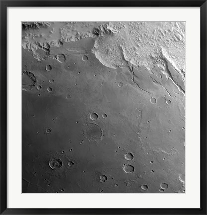 Framed Surface of Mars Print