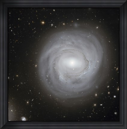 Framed Spiral Galaxy NGC 4921 Print