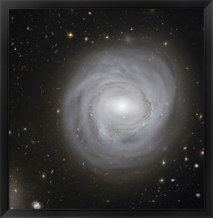 Framed Spiral Galaxy NGC 4921 Print