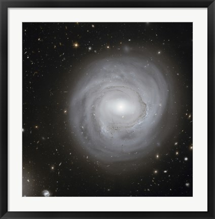 Framed Spiral Galaxy NGC 4921 Print