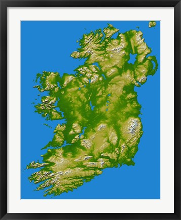 Framed Ireland Print