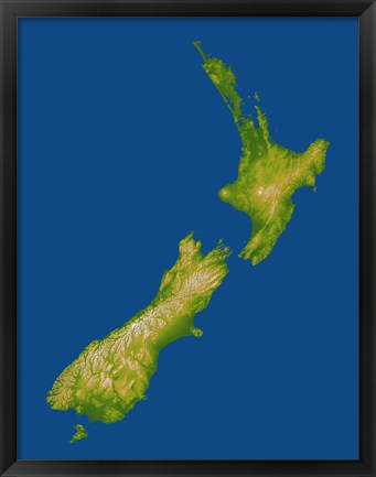 Framed New Zealand Print