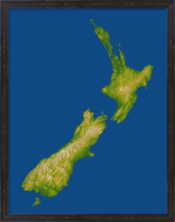 Framed New Zealand Print