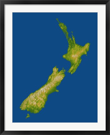 Framed New Zealand Print