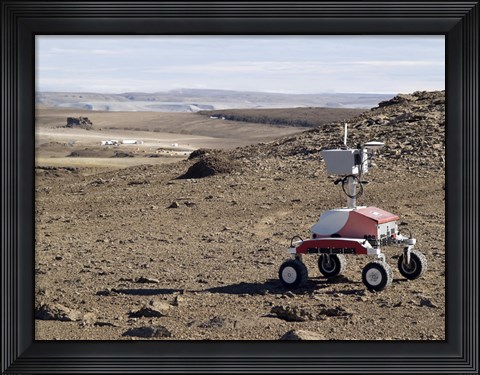 Framed K-10 Rover Red Print