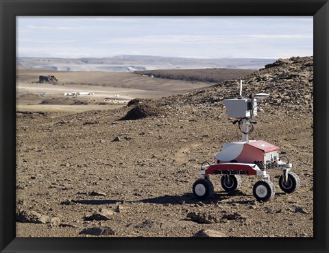 Framed K-10 Rover Red Print