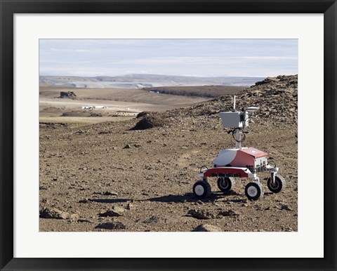 Framed K-10 Rover Red Print