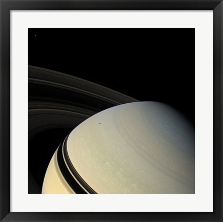 Framed Saturn Print