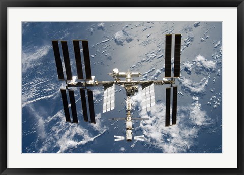 Framed International Space Station 4 Print