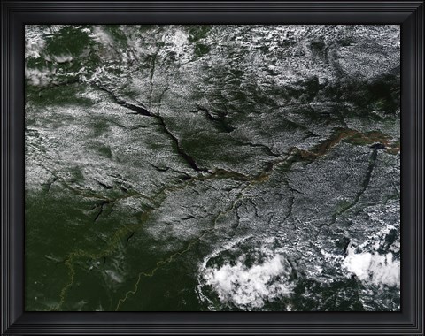 Framed Brazilian Amazon River Print