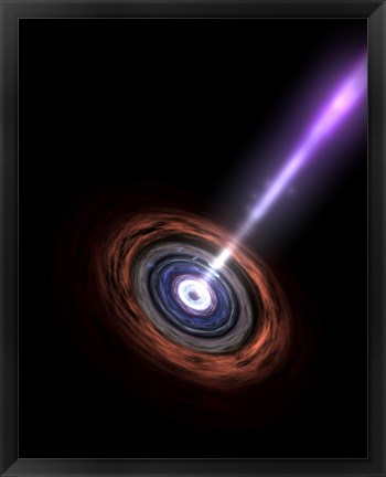 Framed Gamma Rays in Galactic Nuclei Print