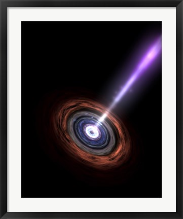 Framed Gamma Rays in Galactic Nuclei Print