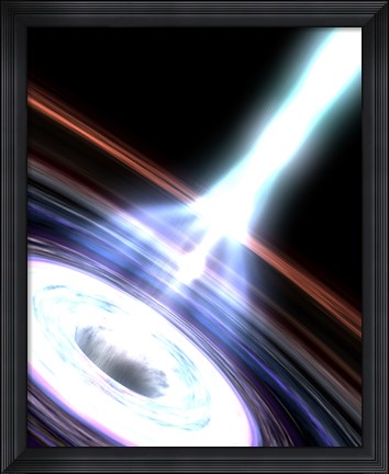 Framed Gamma Rays in Galactic Nuclei Up Close Print