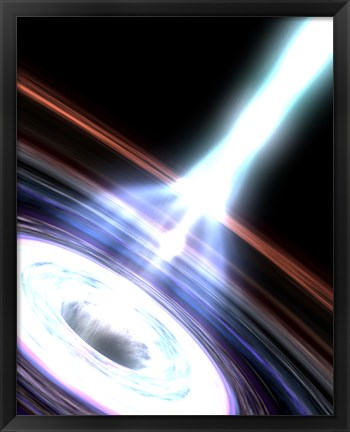 Framed Gamma Rays in Galactic Nuclei Up Close Print