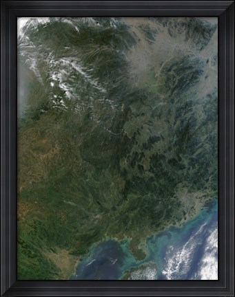 Framed Southeastern China Print
