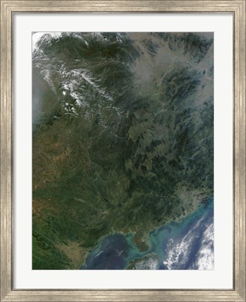 Framed Southeastern China Print