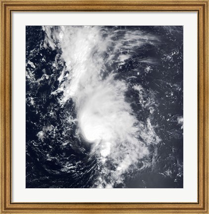 Framed Tropical Storm Dolly Print