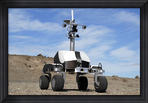 Framed K-10 Rover Black Print