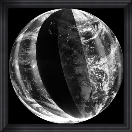 Framed Lunar Eclipse Print
