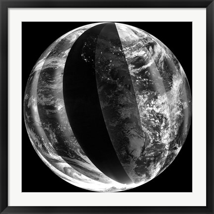 Framed Lunar Eclipse Print