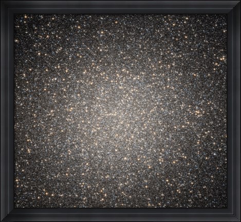 Framed Core of the Globular Cluster Omega Centauri Print