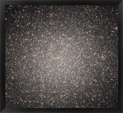 Framed Core of the Globular Cluster Omega Centauri Print