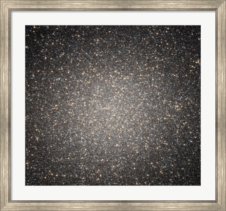 Framed Core of the Globular Cluster Omega Centauri Print