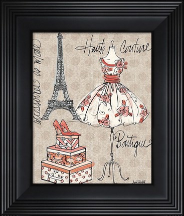 Framed Fashion Week II Print