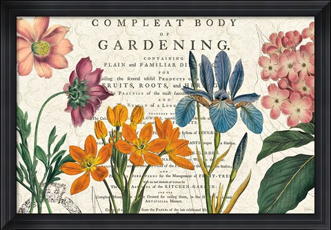 Framed Botany Print