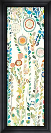 Framed Under the Rain Panel II White Print