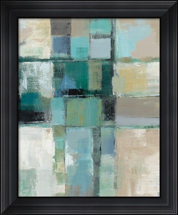 Framed Island Hues Crop II Print
