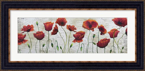 Framed Soft Wind Blowing Print