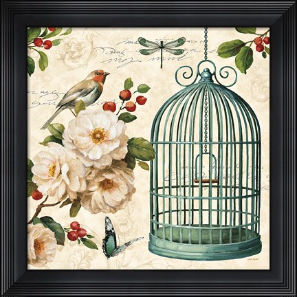 Framed Free as a Bird I Print