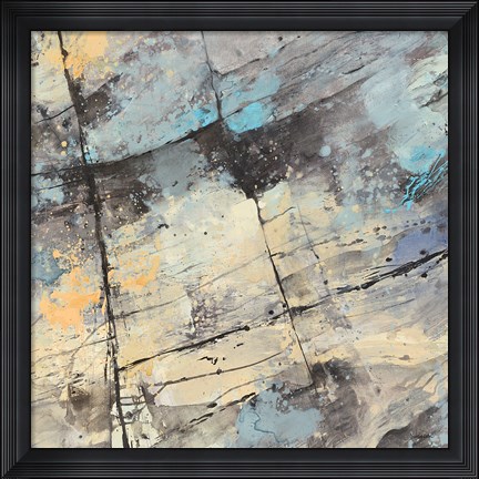 Framed Rocks Crop Print