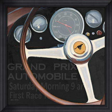 Framed RPM I with Words Print