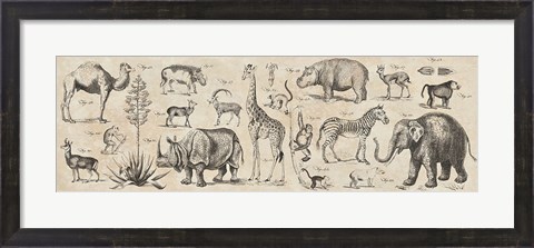 Framed Wild Africa Print