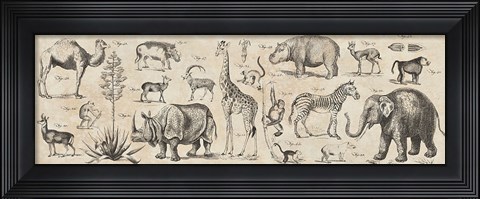 Framed Wild Africa Print
