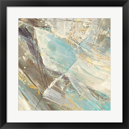 Framed Blue Water I Print