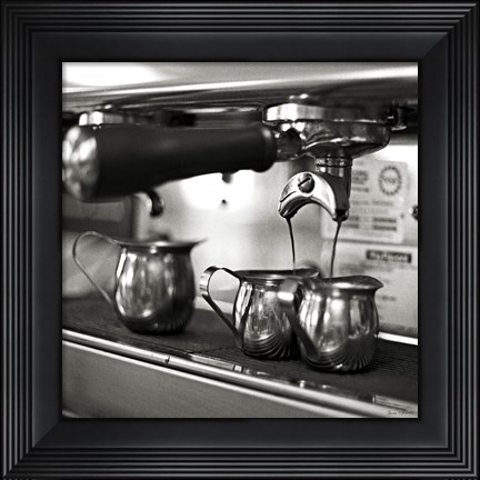 Framed Coffeehouse II Print