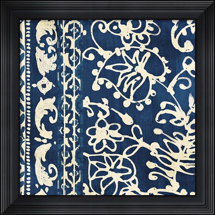 Framed Bali Tapestry I Print