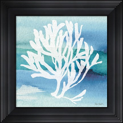 Framed Sea Life Coral I Print