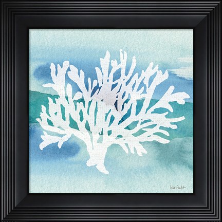 Framed Sea Life Coral II Print