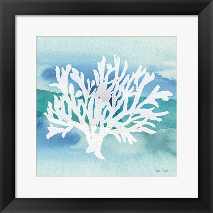 Framed Sea Life Coral II Print