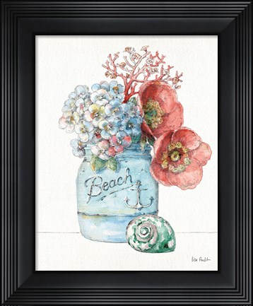 Framed Sea Finds I Print