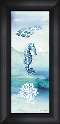 Framed Sea Life VII no Border Print
