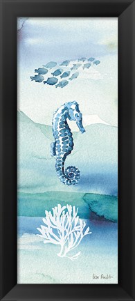 Framed Sea Life VII no Border Print