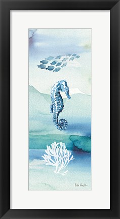 Framed Sea Life VII no Border Print